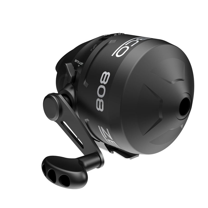 Zebco 808 Spincast Fishing Reel, Size 80 Reel, Changeable Right- or Left-Hand Retrieve, Pre-Spooled with 20-Pound Zebco Fishing Line, Dial-Adjustable Magnum Drag, Black - Image 1
